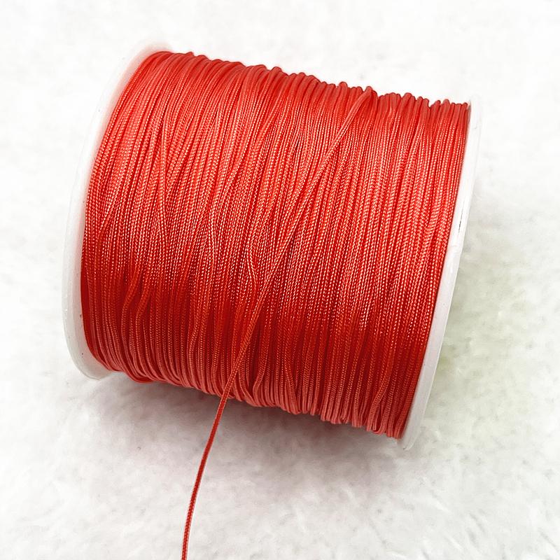 5yards 1.5mm Nylon Cord Thread Chinese Knot Macrame Cord Bracelet Braided String DIY Tassels Beading Shamballa Thread