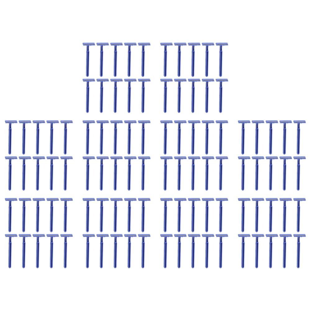 100-10PCS Stainless Razor Blades Disposable Hospitality Quality Shavers High End Twin Blade Razors for Men Men Body Trimmer