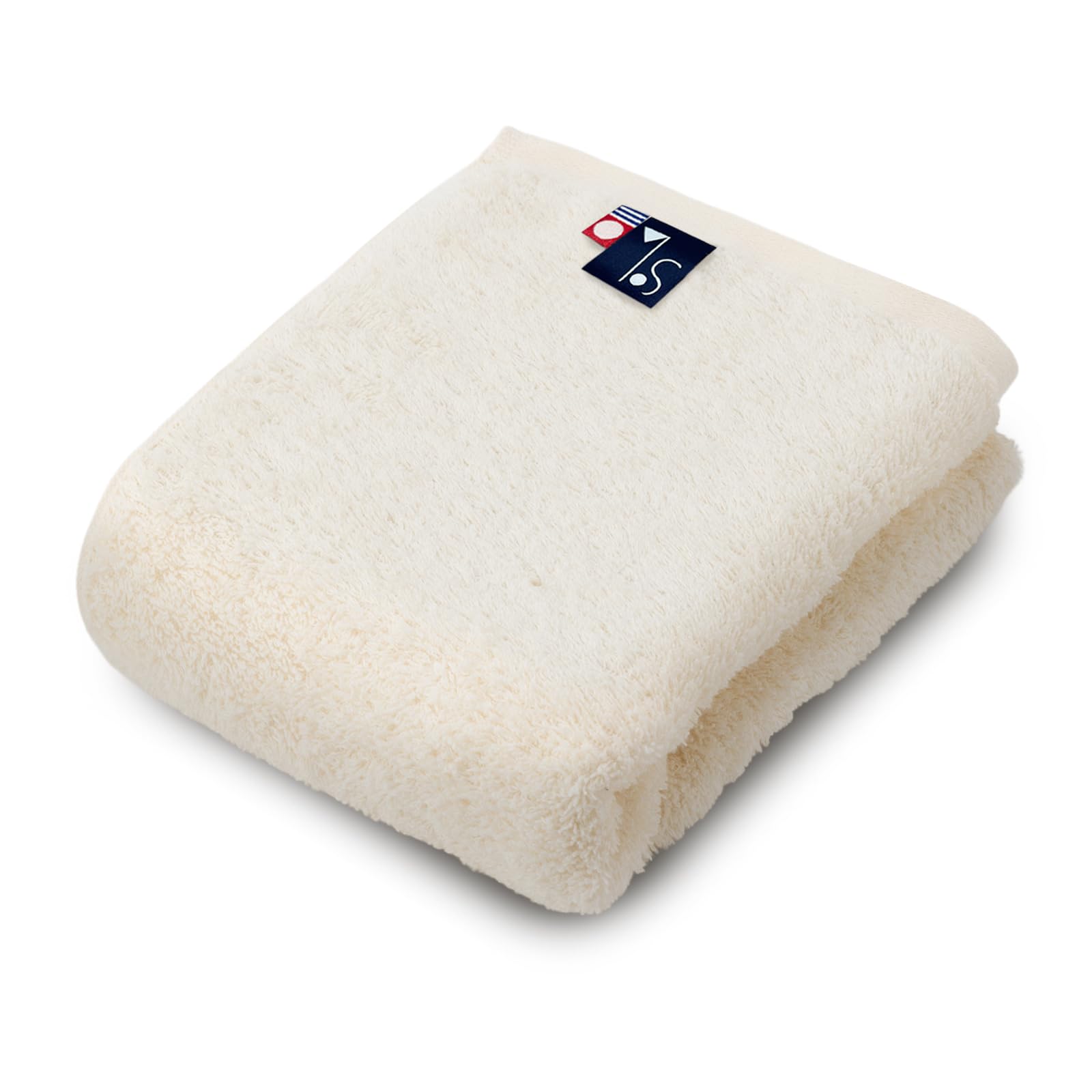 Top Factory Bath Air Towel Gentle on Made in Vintage White Ash Towel, SOLA, Imabari, Skin, 100% Cotton, Japan, Quick-Drying, Absorbent, Thick, Fluffy,