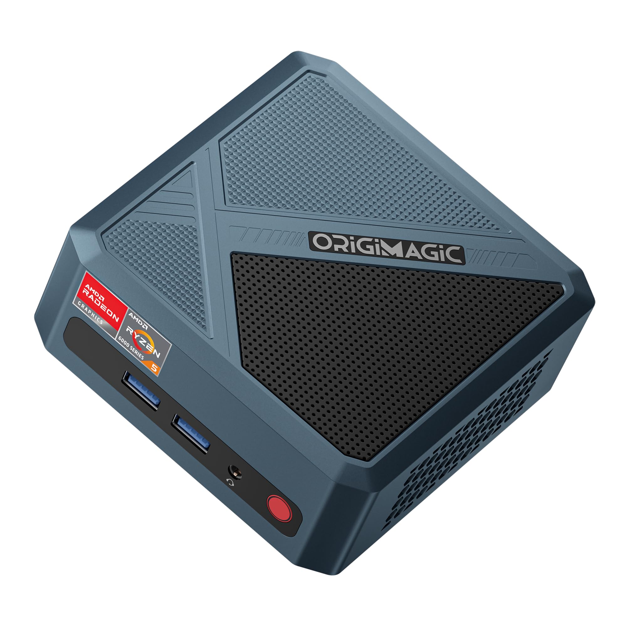

ORIGIMAGIC N2 Mini PC Ryzne 5 6600H up to 32GB DDR5 512GB NVMe SSD OS 11 Pro Mini pc Dual USB Dual HDMI WIFI BT 4 screen gaming mini computer (6C/12T,