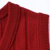 Hengyuanxiang Men's Pure Wool Round Neck Vest