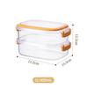 ZISIZ Portable Sealed Stackable Fresh-keeping Box