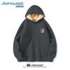 Jeanswest Men's Fleece-Lined Hooded Sweatshirt with Print