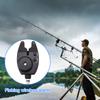 Fishing Bite Alarm Fish Bite Alarm Indicator with LED Lights Adjustable Sound Volume for Fishing Poles for Daytime Night Fishing