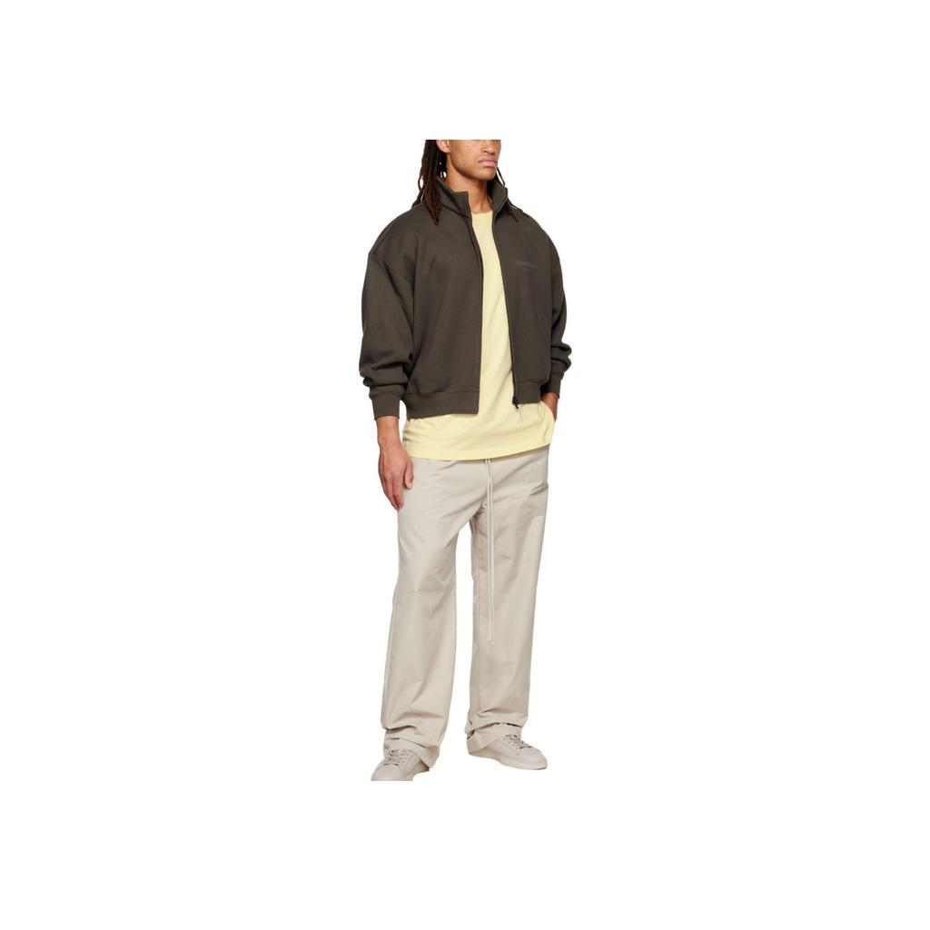 Fear of God Essentials Fall/Winter 2022 Relaxed Lounge Pants With Drawstring And Pockets Unisex Bottoms Smoke-Grey FOG-FW22-424