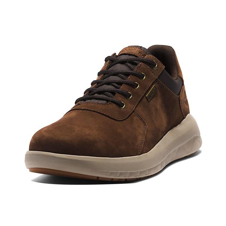 Timberland Bradstreet Ultra Gore-Tex Leather Comfortable Slip-Resistant Durable Waterproof Lightweight Low-Top Casual Shoes Men Sneaker Brown A42WND42