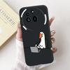 Fashion Painting Phone Case For Nothing Phone (3a) Pro Black Silicone Soft Cover For Nothing Phone3a 3a Pro Cases Bumpers
