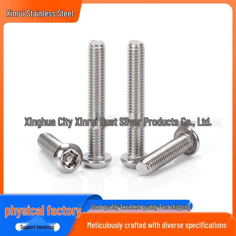7380 Stainless Steel Anti-Theft Torx Pan Head Screw with Post