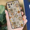 Boho Tile Mosaic Aesthetic Case For Xiaomi 15 14 Ultra 13T 14T 15T Pro 17 Pro Max POCO X7 X5 X6 F5 F6 F7 F8 Pro Coque