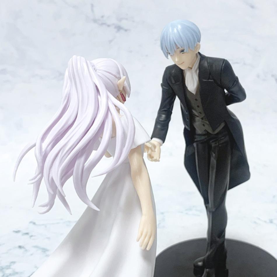 18-20cm Frieren: Beyond Journey's End Anime Figure Frieren Himmel Proposal Dance Action Figure PVC Ornaments Toy Brithday Gift
