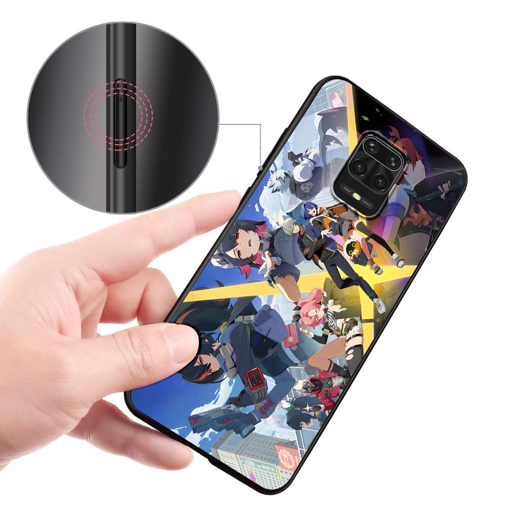 Koleda Belobog Zenless Zone Zero Case for Xiaomi Redmi 10 10C 9C 9A 9i 9 Prime 9T 12 12C 10A K40 Pro Black Soft TPU Phone Cover