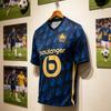 2026 Lille Lätt Fotbollströja, Herr T-shirt, Vuxenstorlek, Bekväm, Andningsbar, Snabbtorkande, Familj/Barn T-shirt