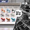 M-Modern-Sneaker Rack, Sturdy Levitating Floating Shoe Shelves Wall Mount For Showcasing Shoe Collection 2Pcs