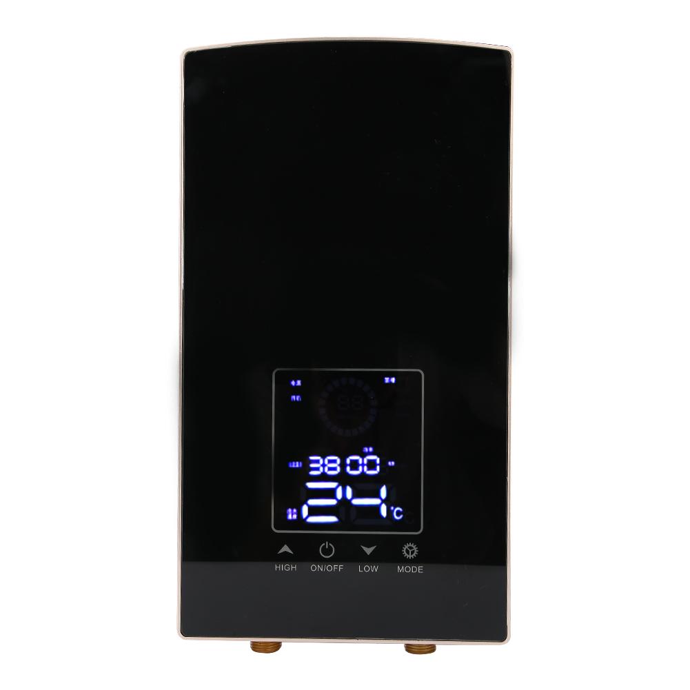 An der Wand montierter, sprachgesteuerter, elektrischer Sofort-Warmwasserbereiter für Badezimmer, 220–240 V