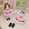 1/6 Scale Doll Dress Clothes Outfits Set Girls Pretend Play Cake Decoration BJD Shoes Handmade 30cm
