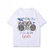 2025 Summer New Rock Drum Guitar and Instrument Printed Graphic T-shirts for Men and Women Short-sleeved T-shirts Streetwear