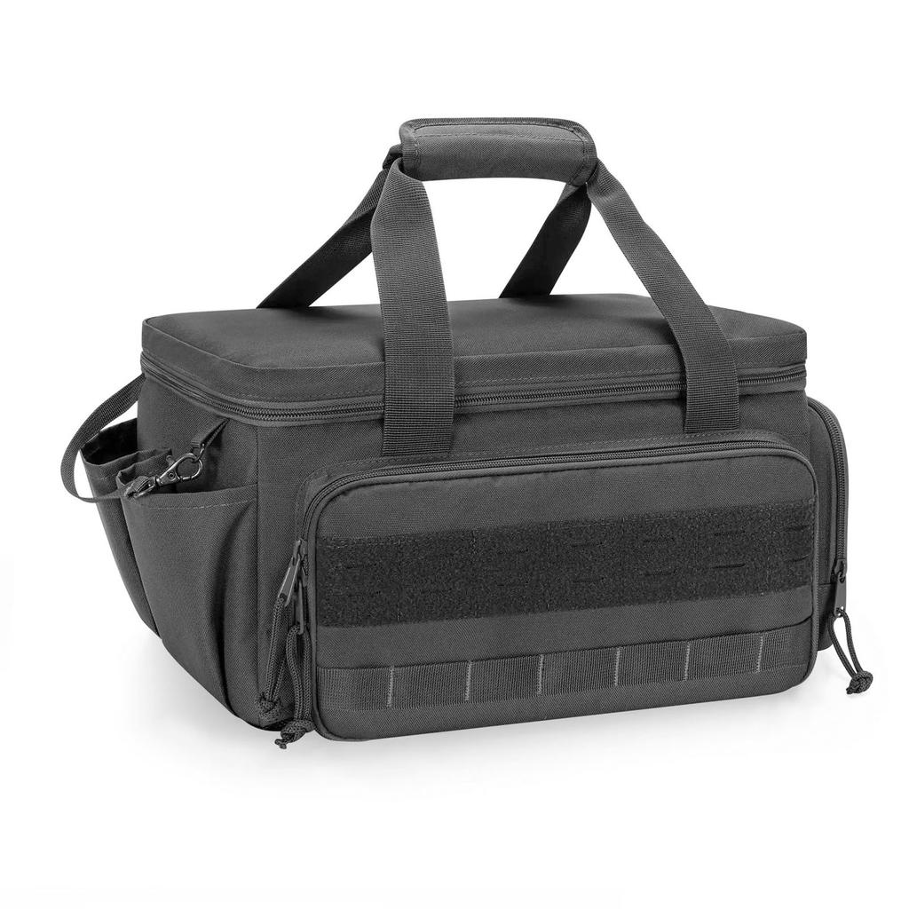 14 Inch Heavy Duty Tool Bag Storage Case Portable PU EVA Tool Organizer with Zip Pouch for Power Tools Accessories