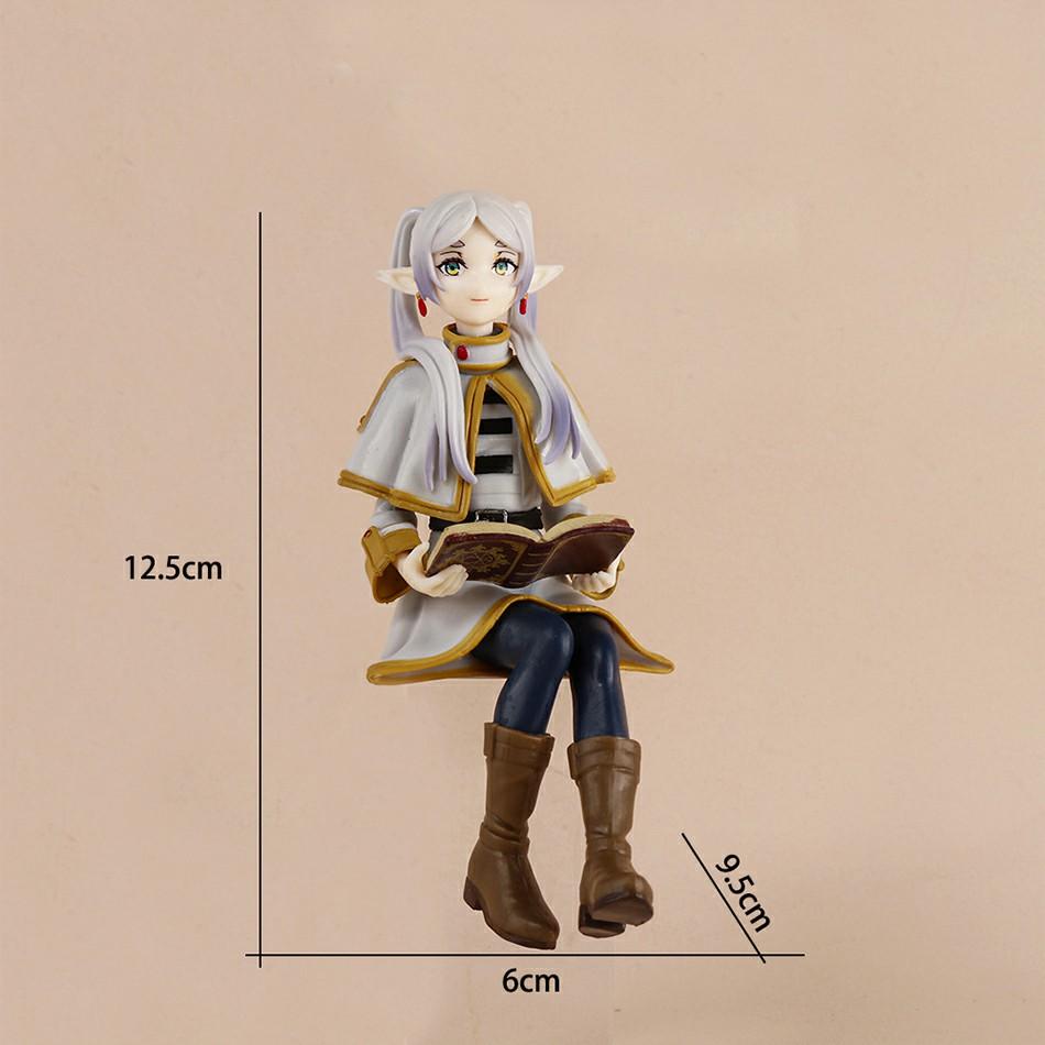 18 см Фрирен Аниме Периферия Фигурка Девочки Фрирен Фигурка Действия Мультфильм Коллекционная Стоячая Поза С Цветками Фигурка Подарки