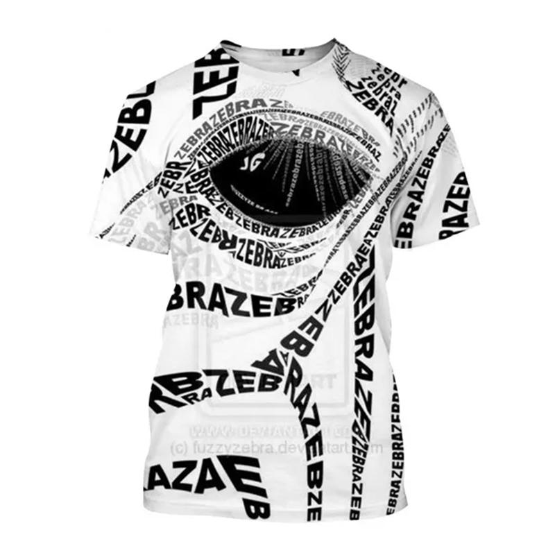 Zebra Animal 3D Printing Breathable Short Sleeve T Shirt Men's Prairie Horse Hip-Hop Style Streetwear Top Streak Zebra T-shirts
