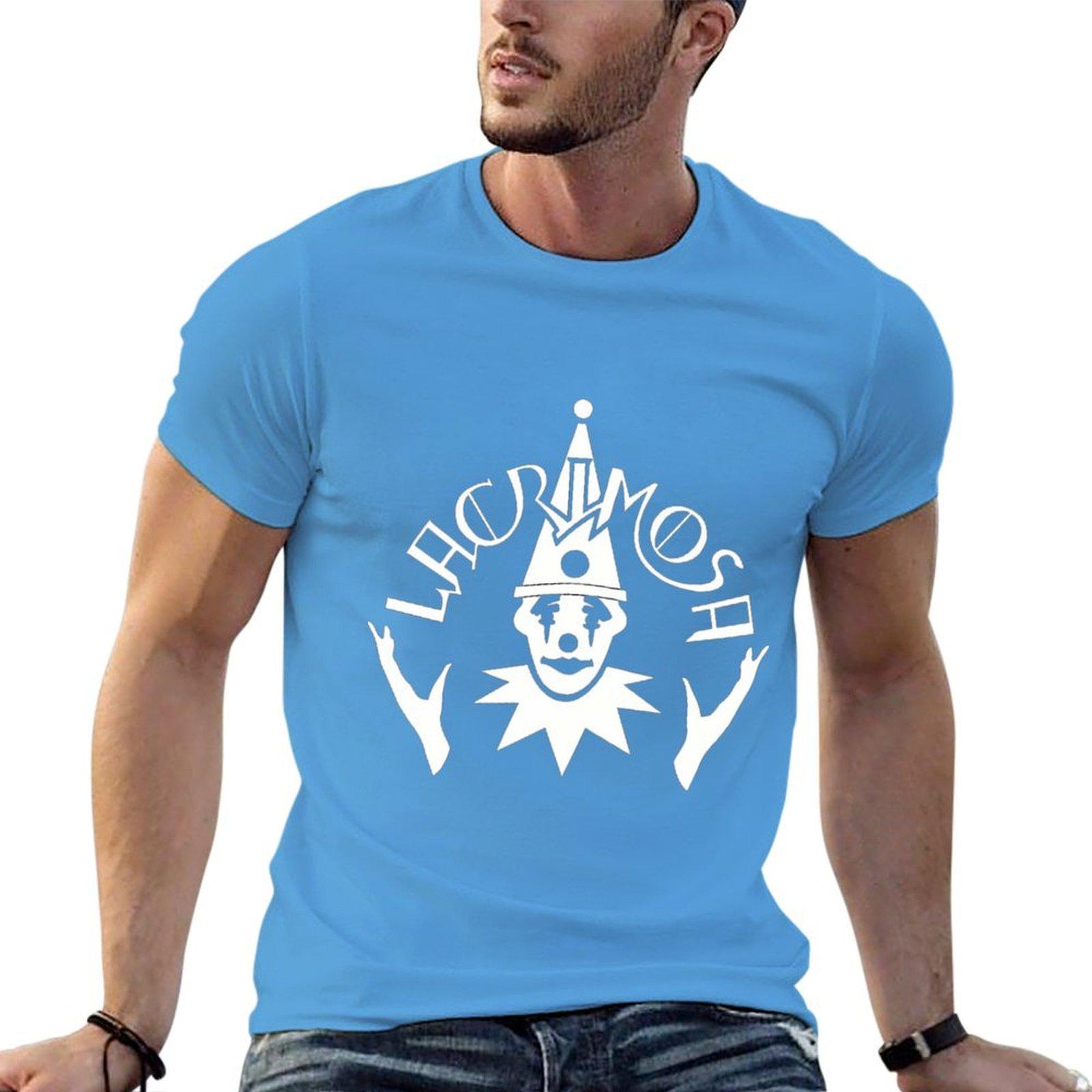 

Lacrimosa Clown \t T-Shirt boys whites designer shirts cotton graphic tees mens white t shirts S