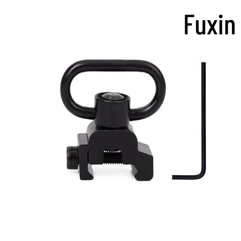 1.25" Quick Detach Tactical Sling Buckle with Rotating Loop