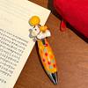 Creative Ballpoint Pen Smooth Writing Twisting Bowling Ball Pen Dopamine Vibrant