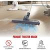 For Miele Hardwood Floor Brush Head – 12” Parquet Twister with Soft Horsehair Bristles,  – Compatible with Miele C1, C2, C3 Canister Vacuums