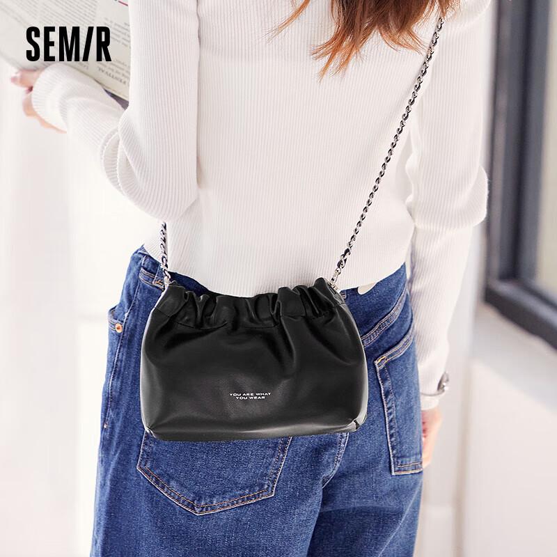 Semir Soft Dumpling Crossbody Bag Small