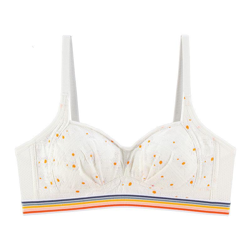 

Breathable Push Up Bras For Women Lace Thin Seamless Underwear Sexy Fashion Lady Bras Girls Lingerie 32/70AB білий