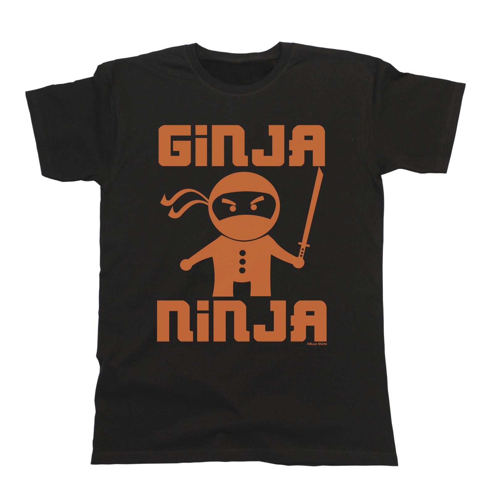 Ginja Ninja Funny Mens T-Shirt Ginger Joke Slogan Humour Gift Christmas S разноцветный