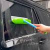 Yousheng Glass Wiper Kit with Wide Curved Blade Design Silicone Window Squeegee Microfiber Scrubber Cleaning Tool