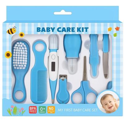 Babypflege- und Pflege-Set für Neugeborene - 20-in-1 Tragbares Maniküre- und Gesundheitsset mit Nagel-, Haar-, Thermometer | Wesentliche Kinderzimmer-Accessoires für