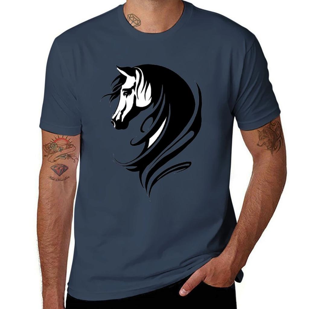 Horse Silhouette Finch TShirt Unisex t shirts graphic t shirt Unisex cotton cotton t shirts high quality TShirt