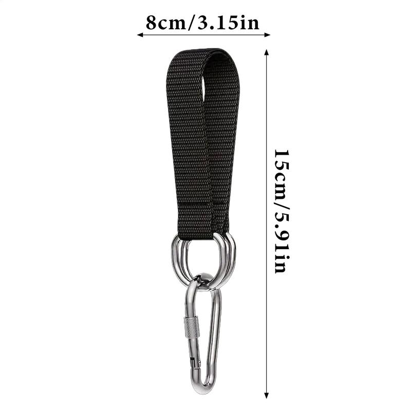 Swing Straps Camping Heavy Duty Carabiner Hooks Swing Straps Swing Suspension Kits Safe Sturdy Garden Porch Swing Accessories