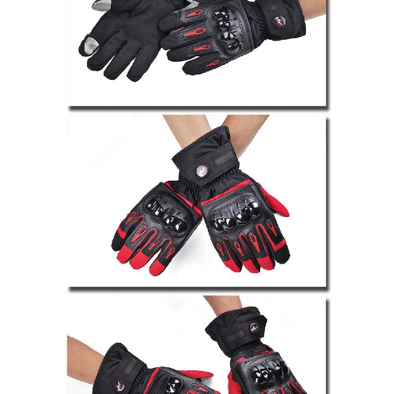 Motorcycle Gloves Winter Warm Waterproof Windproof Protective Gloves 100% Waterproof Guantes Moto Luvas MTV08
