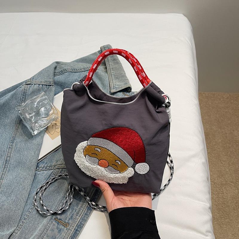 The same Santa Claus women's bag fashionable versatile small bag shoulder messenger bag girls handbag mini satchel
