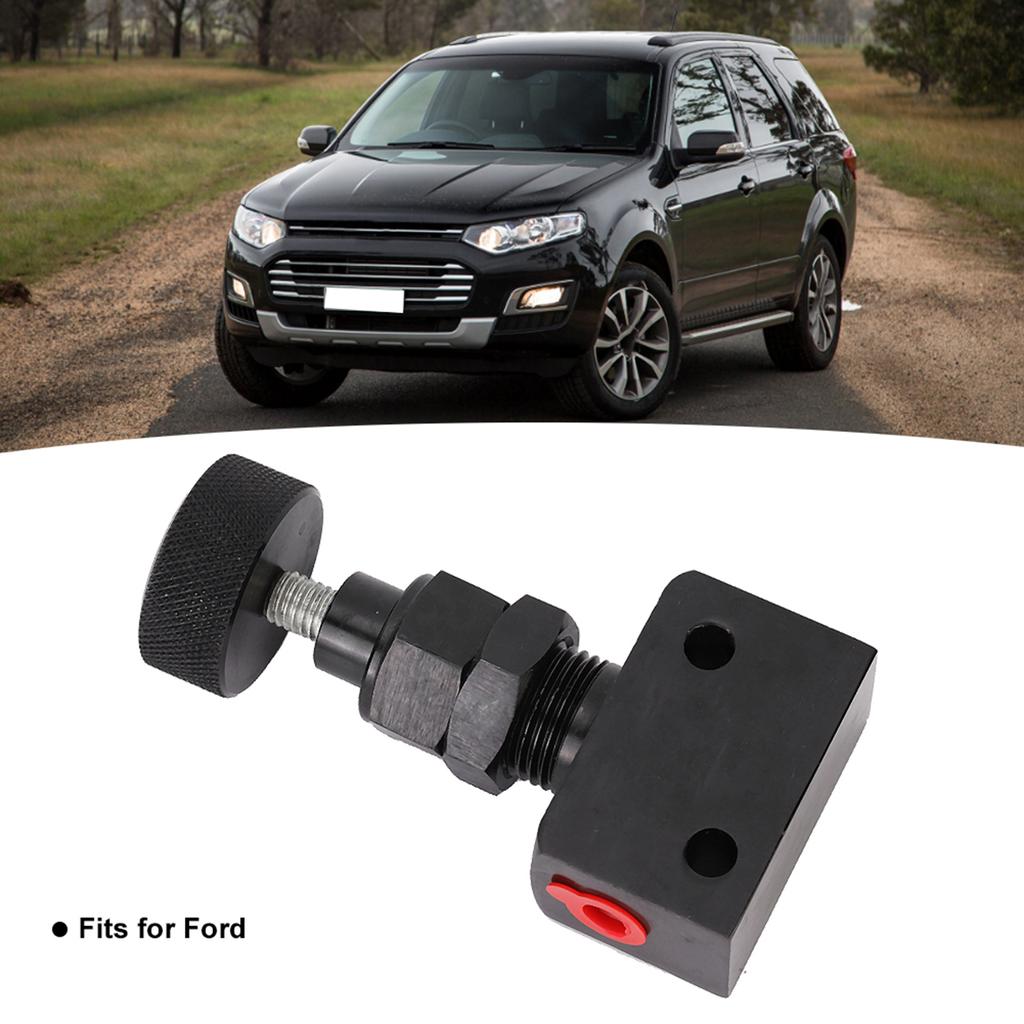 Universal Aluminum Black Brake Proportion Valve Adjustable Proportioning Brake Bias Adjuster