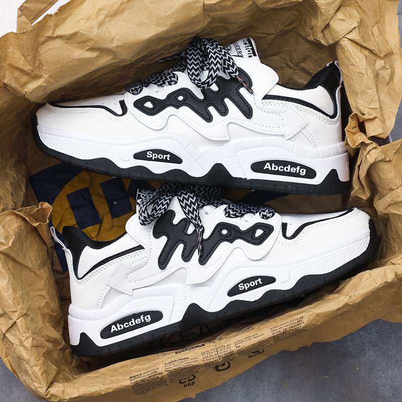 Xiaobai men's shoes summer 2025 new trend versatile sports and leisure shoes men's height increase running dad shoes men's