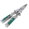 Multifunctional Wire Stripper Foldable Wire Crimper Cutter Voltage Tester Electrical Pliers for Maintenance