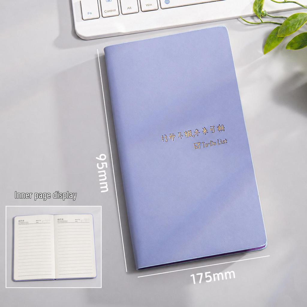 Custom A6 Portable Daily Business Planner - Small Pocket Notebook with Logo Printing