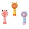 Desktop Fan Random Color Cute Lightweight Handheld Fan for Home Office Party