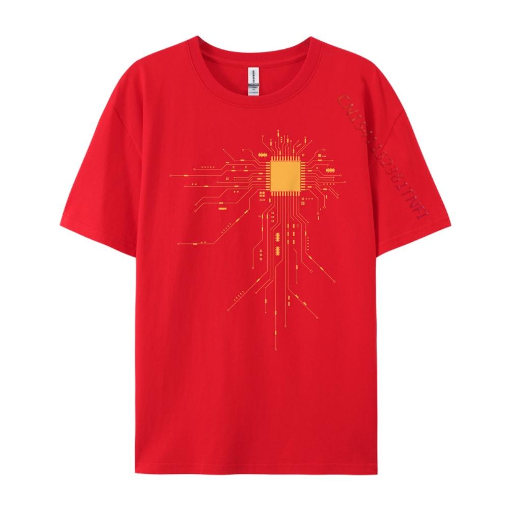 Cool Computer Geek For Women Youth With Cpu Print Gamer Graphic T Shirts Graphic T Shirts Plus Size Family S
