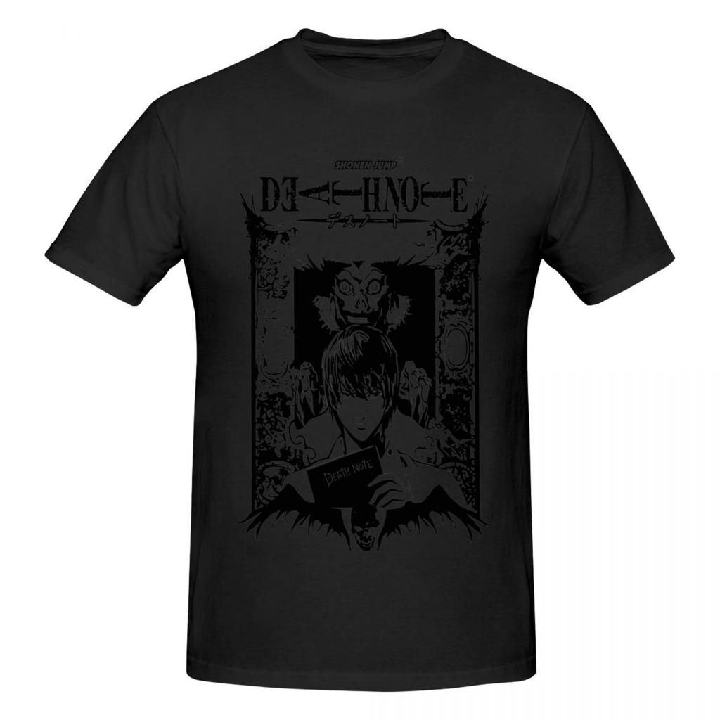 Unisex Death Note Anime Awesome T Shirt Vintage Plus Size Cotton Custom Sleeve T Shirt Homme