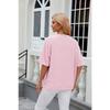 Summer Women's Cardigan, New Solid Color Medium Sleeve Cardigan, Knitted Cardigan Jacket, Air Conditioning Shirt