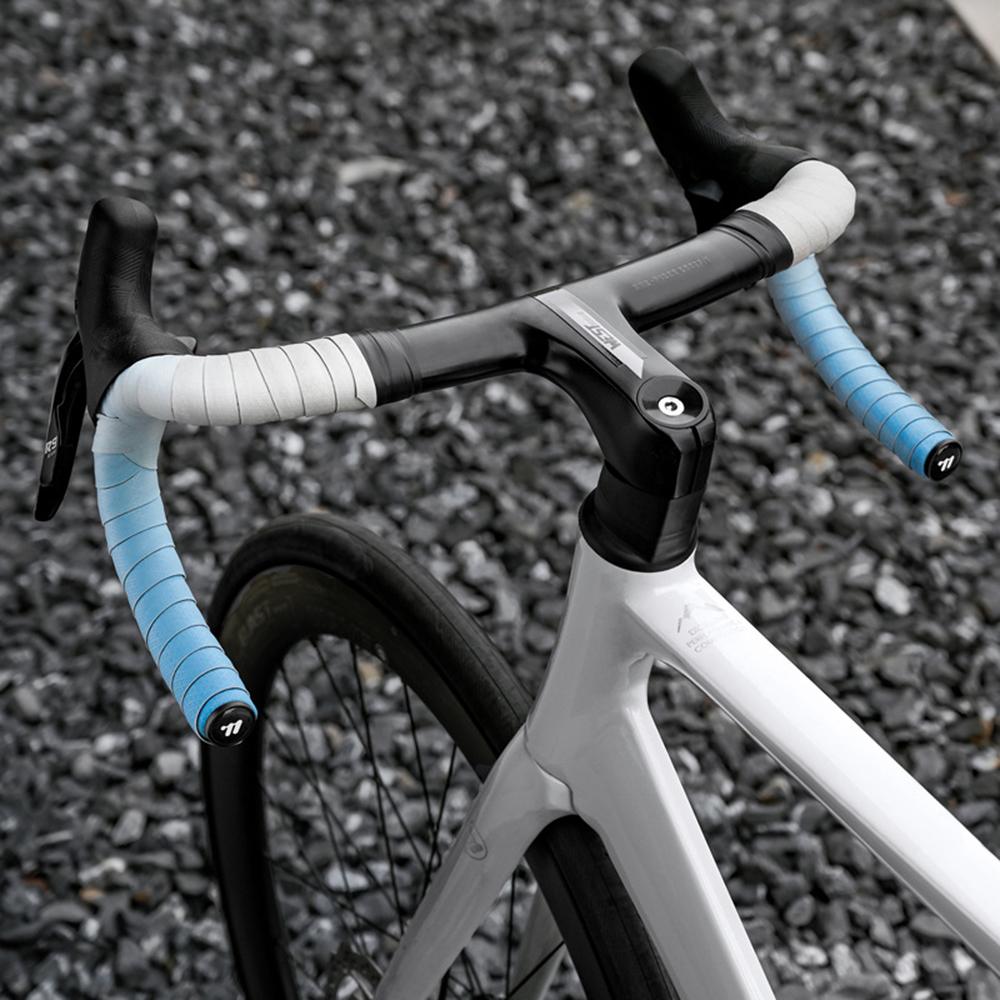 WEST BIKING YP0804082 1 Pair Road Bike Handlebar Tape Wear-Resistant Anti-Slip PU Wrapping Strap
