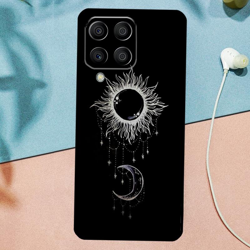Vintage Moon and Sun Stars For Samsung Galaxy M14 M34 M54 M20 M06 M16 M12 M13 M15 M35 M55 M33 M53 M21 M31 M32 M52 Case