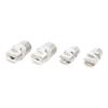 Easy to Install 1/8" 1/4" HVV/HU 304 Stainless Steel Flat Fan Spray Nozzle for Industrial Cleaning Projects