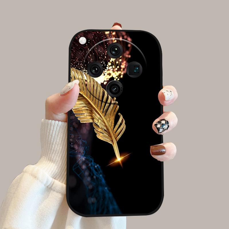 Stylish Phone Case For Oppo Find X8 Pro Coque PKC110 Silicone TPU Soft Cover For Oppo FindX8 5G Phone Shockproof Bumper Fundas