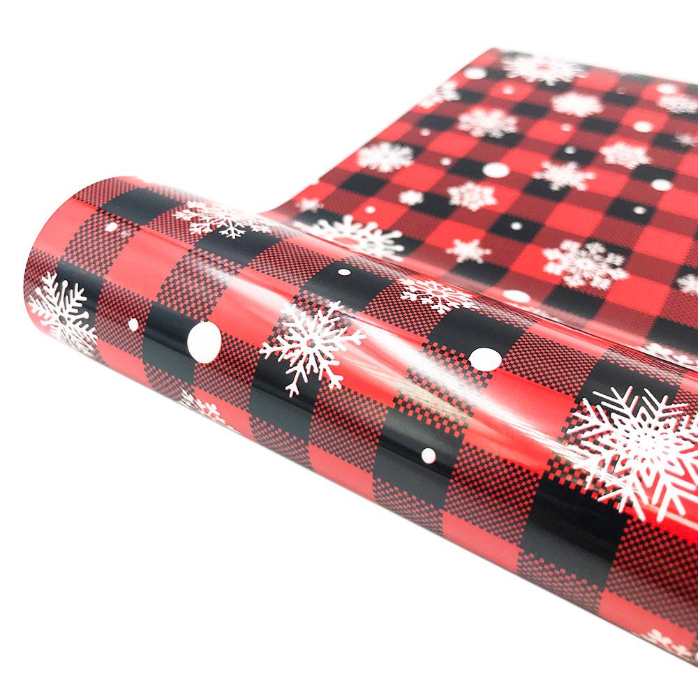 14 Cores Listras Flocos de Neve Estrelas Rolo HTV DIY Vinil para Transferência Térmica para Impressão em Camisetas Presente de Natal Artesanato Decoração(Fácil de Cortar e Remover)