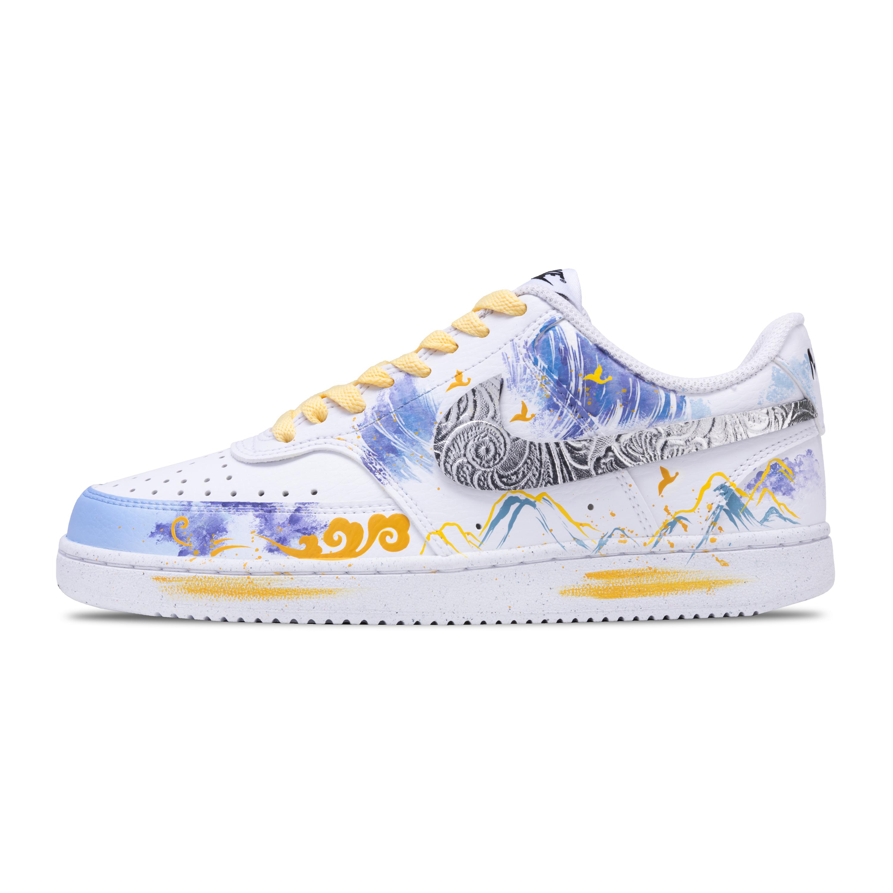

Nike Court Vision 1 Skateboard Shoes Men s Low Top White DH2987-101(Team1015-) 40